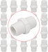 20Pack 1/2 Inch PVC Nipple Male Thread Coupling Adapter Connector (Male x Male) 1/2" PVC NPT Male Thread Coupling Pipe Fitting for Thread plumbing...