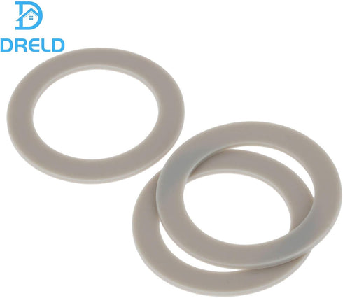 3Pcs Blender Gasket Rubber Seal O-Ring CUCB-456-3, Replacement for Cuisinart Blenders BFP703 BFP-703 BFP703B BFP-703CH SPB-7 SPB7 SPB-7BK CB8 CB9 ...