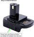 ELEFLY DM18RL Battery Adapter Converter Compatible with Dewalt 20V Battery & M18 Battery, Replacement for Ryobi 18V Battery ONE+ Tools P108 ?P189 ...