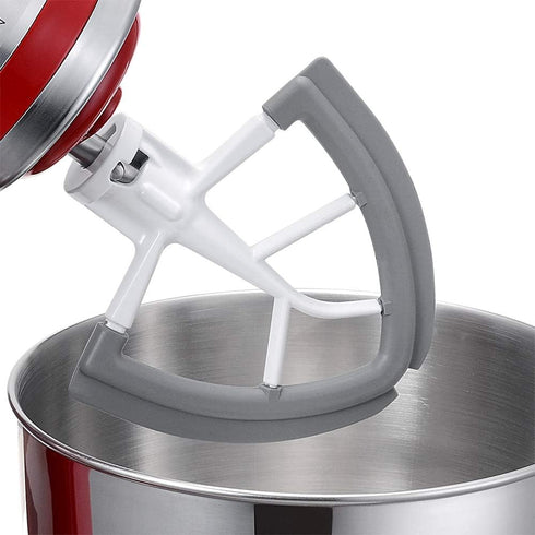 Flex Edge Beater for KitchenAid 4.5/5 QT Tilt Head Stand Mixer, Beater with Double Silicone Edge, Mixer Paddle, Perfect 4.5/5 Quart Tilt Head Stan...