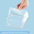 Sticky Note Holder, Clear Acrylic Notepad Holder for 3" x 3" Sticky Note Storage,Acrylic Sticky Note Dispenser for Classroom and Office Desk Organ...