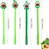 40 Pcs Cute Avocado Gel Ink Pens Fun Kawaii Pens Fruit Writing Pens 0.5 mm Black Ink Cool Pens Novelty Fun Pens for Kids School Office Home Suppli...