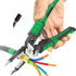 LAOA Needle Nose Pliers Electrician Pliers Wire Stripper Wire Stripper Tool,9-in-1 Multifunctional for Clamping,Tightening Screws,Stripping Wires,...