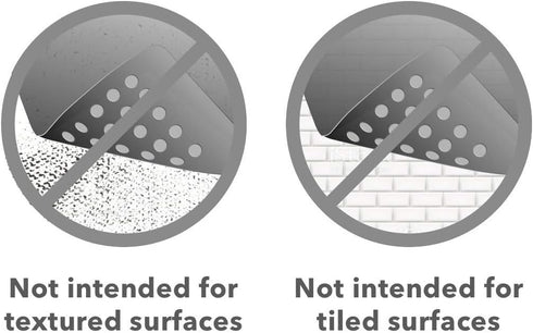 Extra-Long Non-Slip Bathtub & Shower Mat 39”x16” (Smooth/Non-Textured Tubs Only) Safe, Clean, Machine-Washable, Superior Grip&Drainage, Vinyl, Opa...