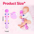 KMUYSL Baby Toys 0 to 12 Months, Musical Stuffed Animal Toys for 0-3-6-12 Months, Soft Sensory Toys with Crinkle and Rattles, Infant Tummy Time To...