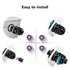 QILIPSU NPT Cable Gland Kits, Strain Relief IP68 Waterproof Nylon Cord Connector, 1/4" 3/8" 1/2" 3/4" 32pcs Wire Pass Through Grip (NPT Kits 32pcs...