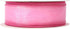 LaRibbons Organza Wired Ribbon, Hot Pink Sheer Ribbon for Flower Bouquet, Gift Wrapping, Wedding Invitations Wreaths Wrap, Party Decoration, 1 1/2...
