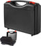 Small Hard Carrying Case with Pluck Foam Interior for iPhone, GoPro, Camera, and More- Outer Size 9.3 x 7.5 x 2 Inches, Black...