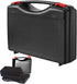 Small Hard Carrying Case with Pluck Foam Interior for iPhone, GoPro, Camera, and More- Outer Size 9.3 x 7.5 x 2 Inches, Black...