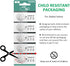 CR2025 Battery 3V Lithium Battery 5 Count Pack CR2025 Batteries for Key Fobs, Remote Control, lED Candles, Thermometers - CR 2025 Coin Cell Batter...