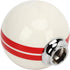 Akozon 5 Speed Gear Shift Knob for Manual Transmission Replacement Shifter Lever Stick Head Knob for Ford Mustang from 1967 to 2018 (White Red)...