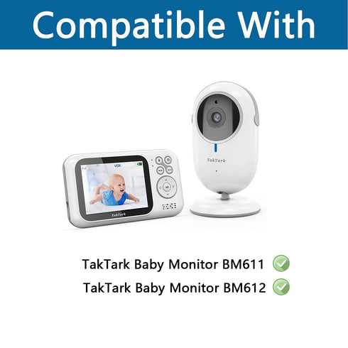 Aobelieve Flexible Twist Mount for TakTark BM611 and BM612 Baby Monitor...