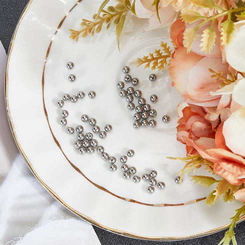 Beebeecraft 1 Box 60Pcs Silver Earring Backs 304 Stainless Steel 4mm Screw Ball Backs for Jewelry Earring Making Supplies...