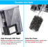 DaToo Aquarium Hang On Filter Small Fish Tank Hanging Filter Power Waterfall Filtration System...
