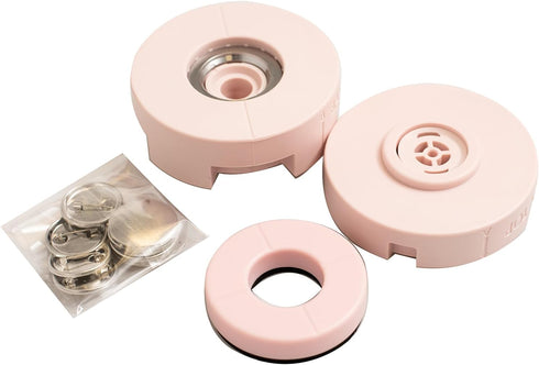 We R Memory Keepers Button Press Circle Insert Small, Makes 25mm DIY Buttons, Perfect for Backpacks, Purses, Bags, and More, Use with Favorite Fab...