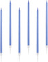 24 Count Metallic Birthday Candles Slow Burning Happy Birthday Cake Candles Long Thin Cake Cupcake Candle in Holders for Lucky Party, Wedding Part...