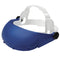 Sellstrom Single Crown Safety Face Shield with Pin Lock Headgear (Window Not Included), Plastic, Blue, S39000...
