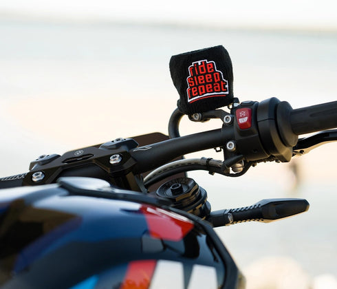 Brake Fluid Reservoir Cover Sock for Motorcycles, Sporbikes and Gifts by Moto Loot (Ride Sleep Repeat)...