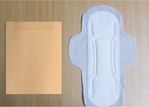 Small Paper Bags, Feminine Hygiene Bags, 100 Sanitary Disposal Bags, Feminine Disposal Bags, Used for Sanitary Napkins, Cotton Slivers, Desserts...