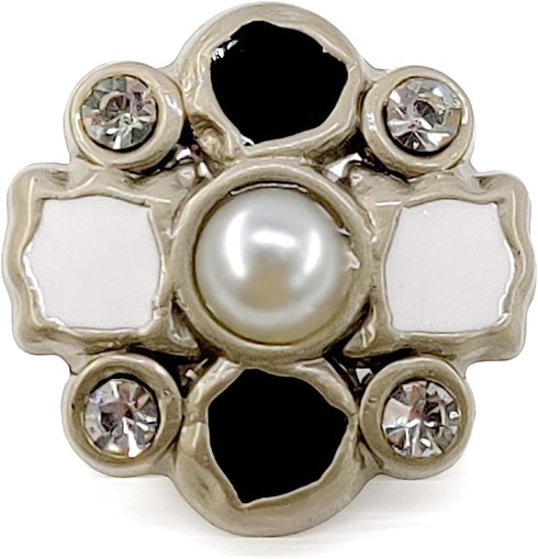 Silver Irregular Shank Sewing Buttons 20 Pcs - 18mm, 23/32"...