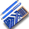 Gel Ink Rollerball Stylus Pen - 18 Pack,1.0mm Gel Pen Bold Point,2 in 1 Capacitive Stylus Pen,Large Capacity Blue Ink,Writing Smoothly for Office,...