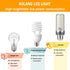 E26 LED Bulb,20W LED Corn Light Bulb 180W Equivalent 6000K Daylight White 2000LM Non-dimmable Flicker Free Ceiling Fan LED Corn Bulb for Indoor Ou...