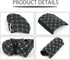 2 Pcs Set Car Handbrake Shift Gear Knob Cover, Leather Breathable Soft Handbreak Protect No-Slip Sleeve, Case Auto Interior Decor Accessories Fit ...