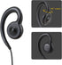 Walkie Talkie Swivel Earpiece with Microphone and PTT for MOT Two Way Radio - Motorola Swivel Earpiece Compatible with Walkie Talkies CLS1410, CLS...
