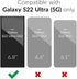 Crave Dual Guard for Samsung Galaxy S22 Ultra, Forest Green, Cellular Phone Case, Shockproof Protection, Dual Layer, TPU/PC...