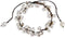 AeraVida Summer Breeze Beaded White Cultured Freshwater Pearl Pull Anklet | Classic Handmade Jewelry for Women | Handmade Simulated Turquoise Brac...