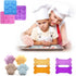 3 Pcs Silicone Molds Puppy Dog Paw & Bone Shaped 2 in 1, 8-Cavity, FineGood Reusable Ice Candy Trays Chocolate Cookies Baking Pans, Oven Microwave...