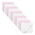 Synrroe Burp Cloths Large, Muslin Burp Cloths for Baby Girls and Boys, Pack of 10 Extra Absorbent and Soft Muslin Bibs, 6 Layers 20 by 10 Inches 1...