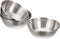 uxcell Stainless Steel Sauce Dishes, 4pcs Metal Sauce Bowls Serving Dishes Condiment Cups for Sauces, Rice, Ice Cream, Silver...