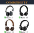 SOULWIT Cooling Gel Replacement Ear Pads Cushions for Marshall Major I/II/III/IV ANC Bluetooth Wireless/Wired Headphones, for Major 1/2/3/4 Headse...