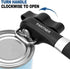 PAKITNER- Safe Cut Can Opener, Smooth Edge Can Opener - Handheld Easy Turn Knob, Manual Can Opener, Ergonomic Smooth Edge, Food Grade Stainless St...