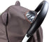 CHILDHOOD Baby Stroller Armrest Handle Sleeve Cover Universal Handle Cover Artificial Leather Black...