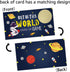Space Theme Party Scratch Off Game Cards?32 PCS?Baby Shower Games Vouchers Festive Raffle Tickets Class Reunion Scratch Off Game Cards Christmas T...