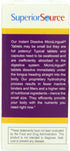 Superior Source No Shot Vitamin B12 Cyanocobalamin (1000 mcg), B6, Folic Acid, Quick Dissolve MicroLingual Tablets, 60 Count, Increase Energy, Hea...