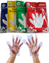 GENDA 500pcs Plastic Gloves Disposable Latex and Powder Free Food Gloves Disposable Perfect for Food Prep in Kitchen for Cooking Service, Cleaning...