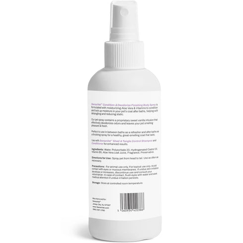 Condition & Deodorize Grooming Perfume for Dogs & Cats (Sweet Vanilla)...