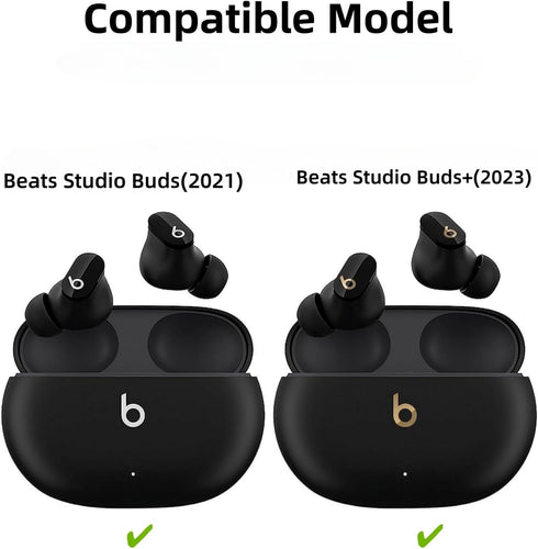 Silicone Korok Case Compatible with Beats Studio Buds/Beats Studio Buds+ with Keychain, Cute Anime Yahaha Shockproof Protective Cover with Cleanin...