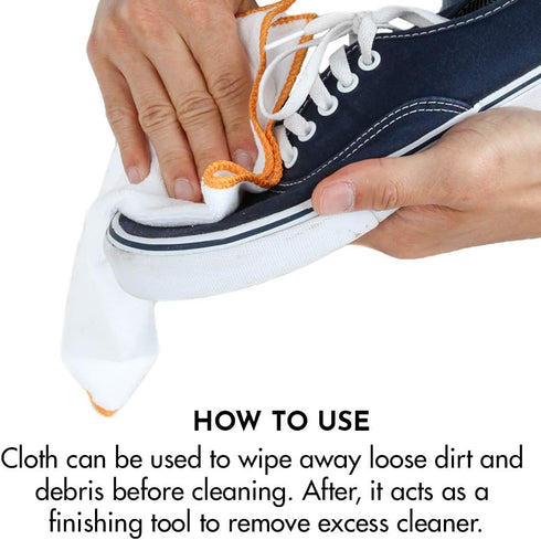 X Ultrasoft Sneaker Cleaning Cloth, 3 PACK! - Microfiber Towel for Superior Sneaker Care...