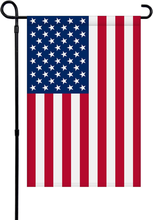 American Garden Flags 12x18inch Double Sided Home Decorative House Yard Decor Sign Outside Decorations Seasonal Outdoor Small Flag (USA-garden fla...