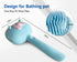 Dog & Cat Brush, Soft Dog Shampoo Dispenser Brush Dog Shower Brush for Bathing, Deep Cleaning Cat Grooming Supplies for Short and Long Hair Dogs a...
