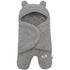 BlueSnail Newborn Receiving Blanket Baby Sleeping Wrap Swaddle(0-3M, 8-13lbs,Light Gray)...