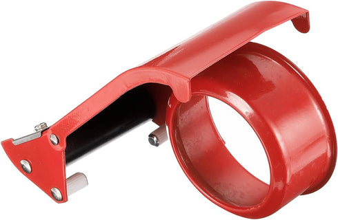 PATIKIL 3 Inch Packing Tape Dispenser, 2 Pack Industrial Heavy Tapes Cutter Holder Adjustable Box Sealer for Packaging Carton Sealing, Red...