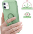 Hython Case for iPhone 12 Case & iPhone 12 Pro Case with Ring Stand, 360° Rotatable Ring Holder Magnetic Kickstand, Shockproof Rubber Protective P...