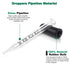 1ml Glass Pipette Dropper Graduated Eye Dropper for Liquid Medicine Essential Oil Laboratory, 20 Pack...