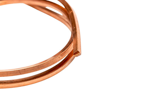 16 Gauge, 99.9% Pure Copper Wire (Square) Dead Soft CDA #110 Made in USA - 5FT by CRAFT WIRE...
