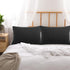 uxcell 2 Pack Pillow Cases Soft 1800 Series Microfiber Pillowcases Set with Zipper Queen(20"x30") Black...